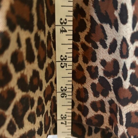 Vintage Clues Collections Mobwife Leopard Sleeveless Shift Jumper 10 - Picture 10 of 11